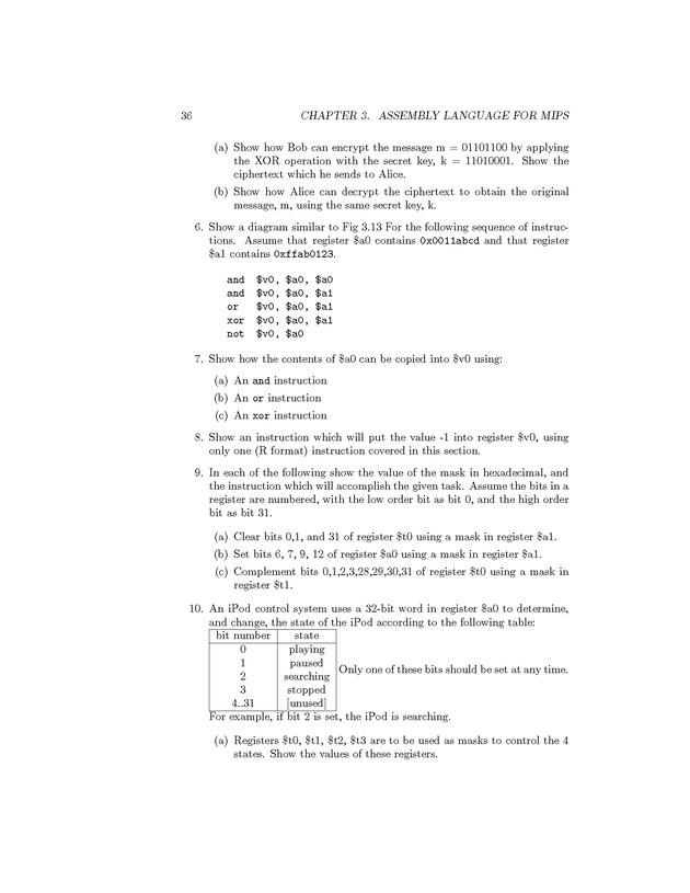 Computer Organization with MIPS - Page 36